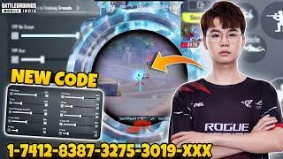 PUBG 3.5 Update  Best Sensitivity Code & 5 Finger Control Settings | BGMI / Pubg Mobile 2024