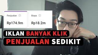 Tips Iklan Banyak Klik Tapi Tidak Ada Yang Beli ? Solusi Bisnis Jualan Online ( Shopee / Tokopedia )