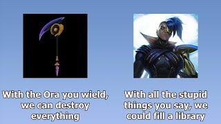 The relationship between Kayn and Rhaast in Odyssey universe