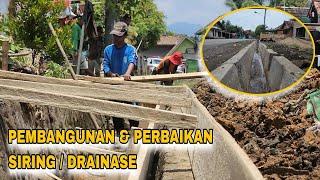 PEMBANGUNAN & PERBAIKAN SIRING / DRAINASE DUSUN I DESA SUKARAJA ‼️