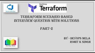 Part-2: Terraform Scenario-Based Interview Questions with Practical Solution | Azure #terraform