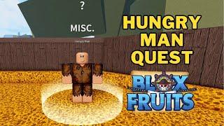 How To Get Instinct V2 in Blox Fruits | Hungry Man Quest Blox Fruits