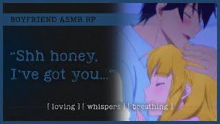 Falling asleep with your boyfriend (ASMR RP M4A)  [loving] [whispers] [breathing]