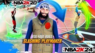 2k20 Slashing Playmaker build is BACK ! the BEST GUARD build in NBA 2K24! OVERPOWERED