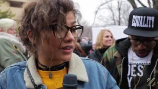 Zendaya at the Women's March on Washington