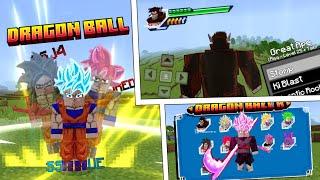 Dragon Ball Sparking Zero In MCPE?! | Dragon Ball Addon/Mods For Minecraft PE! | (1.21.30+)