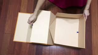 How to flatten/fold the new Louis Vuitton box
