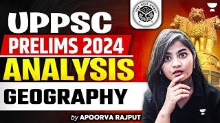 UPPSC Prelims 2024 Paper Analysis : Detailed Breakdown of Geography & Environment Questions