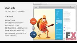 Preview West Side Creative Agency - HTML TForest