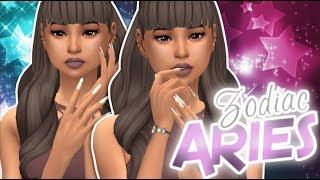 The Sims 4: ARIES ZODIAC Sign | Create A Sim (MM) Birth