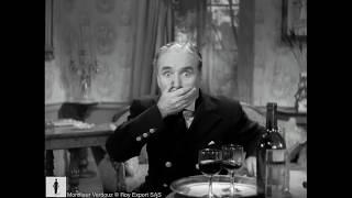 Charlie Chaplin - Monsieur Verdoux tries to poison one of his wives (Martha Raye)