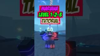 MARIANA LEVEL 1-2-3 TUTORIAL #fisch