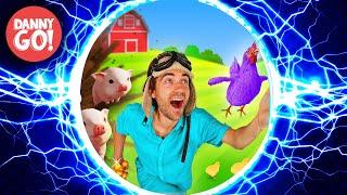 “Pigs on the Loose!”  Farm Animal Adventure ️HYPERSPEED REMIX️/// Danny Go! Songs for Kids