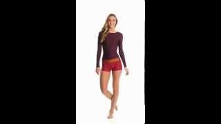 Seea Swamis L/S Burgundy One Piece | SwimOutlet.com