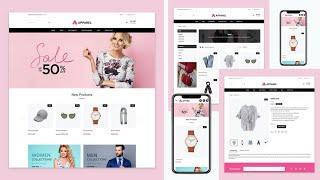 magento free theme / magento 2 theme free download | Apparel Multipurpose Responsive Free Theme