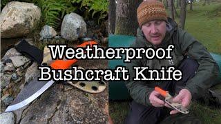 Weatherproof Bushcraft Knife