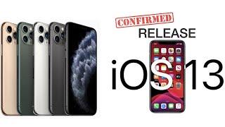 iOS 13.0 & 13.1 Release Dates CONFIRMED & iPhone 11 Announcement