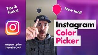 How to Use Instagram Color Picker Tool