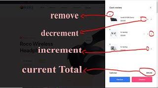 7#4 Shop with laravel 10 increment decrement remove cart