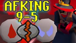 AFKing 9 to 5: Zeah Runecrafting (Blood & Soul Runes)