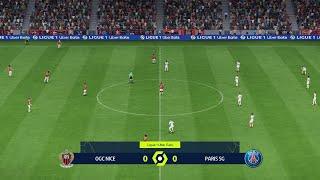 Nice vs PSG (06/10/2024) Ligue 1 EA FC 24