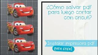 PDF EN CRICUT para IMPRIMIR Y CORTAR SIN IMPRESORA con #Cricut