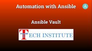 Automation with Ansible || Ansible vault || Secure (encrypt) secret files and Certificates