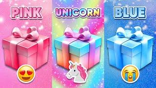 Choose Your Gift...! Pink, Unicorn or Blue  How Lucky Are You?  Quiz Shiba