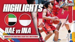 Highlights: UAE VS INA - Indonesia International Basketball Invitational