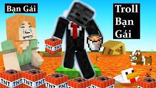 Minecraft Bất Ổn Nhưng Anh Đen Xì Xì Troll Bạn Gái Siêu Hài Hước 