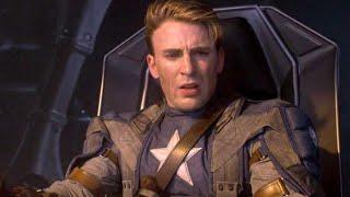 Captain America Plane Crash scene in Hindi / Emotional Scene Captain America- The First Avenger