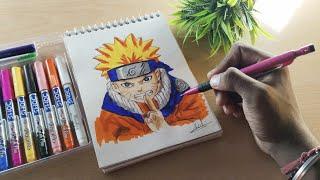 How To Draw Naruto Six Path Sage Mode Naruto: Shippuden | Step By Step Tutorial