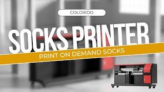 Discover Colorido's new generation socks printer