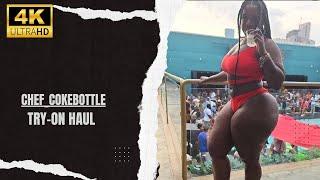 Chef CokeBottle || Plus Size Curvy Model - 4K Fashion Look-book