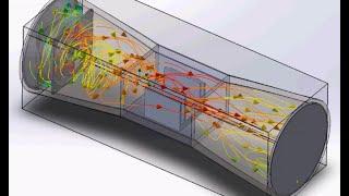 SolidWorks Flow Simulation with Fan and Heat Hink