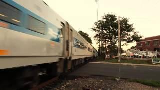 Danbury branch railfanning in Norwalk with Train538 8-14 (Loud horns, New haven units & more)