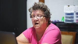 ANGRY GRANDMA REACTS TO  PORN PRANK!