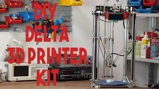 3D Printing Beginners Guide (Hardware) - 400$ DIY Delta 3D Printer kit
