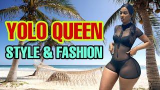 YOLO THE QUEEN | Curvy African Model | Plus Size Model | Thick & Curvy