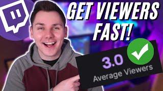 How To Reach 3 Average Viewers on Twitch  | THIS IS HOW YOU GAIN MORE VIEWERS!