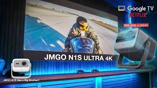 JMGO N1S Ultra 4K  Laser Projector with Google TV & Netflix JMGO N1S Big Brother!