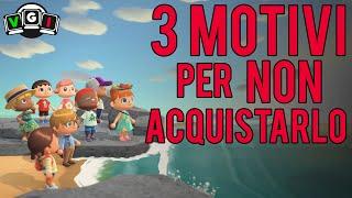 ANIMAL CROSSING NEW HORIZONS: 3 BUONI MOTIVI per NON ACQUISTARLO