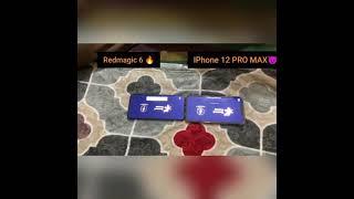 Pubg Test Redmagic 6 Vs IPhone 12 Pro Max#pubgmobile #shorts #short