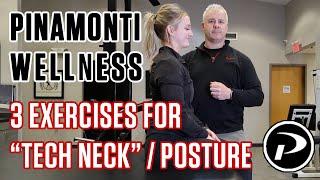 How to Fix Tech Neck or Poor Posture with These 3 Exercises