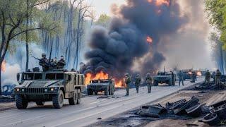 Только что произошло! Конвой с подкреплением из 1800 американских военнослужащих отступает после