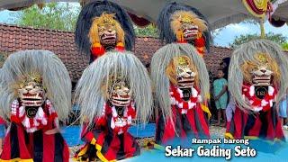 Aksi Rampak Barongan Blora Seni Barong Sekar Gading Seto Live Desa Bogorejo