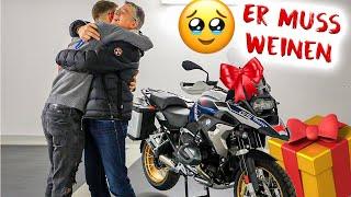 Ich schenke Papa sein Traum Motorrad! 