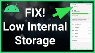 Fix Internal Storage Is Running Low - Android