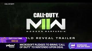 Microsoft pledges to bring 'Call of Duty' to Nintendo consoles for 10 years