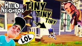 SUPER TINY SONIC.EXE NEIGHBOR = whUUuut :D  | Hello Neighbor Mod